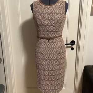 Anne Klein Chino Lace Sheath Dress